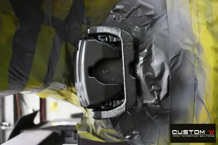벤츠 21년식 E53 AMG 블랙 실버 투톤 무광 휠도색 + 건메탈 캘리퍼 도색 / 용인 처인구