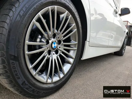 BMW F10 520d 휠 상처 수리 후 고스트 크롬 휠도색 / 용인 처인구