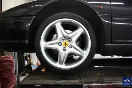 페라리 F355 베를리네타 실버 휠복원 / 용인 처인구