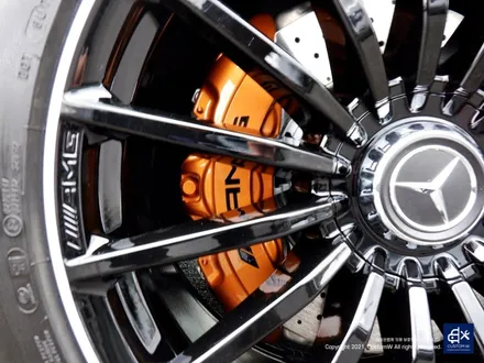 벤츠 GT43 AMG 블랙실버 투톤 유광 휠도색 & 카본 세라믹 골드 캘리퍼도색 / 용인 처인구