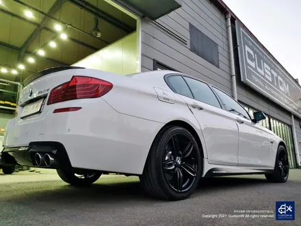 BMW 530d 휠수리 후 블랙유광 휠도색 / 용인 처인구
