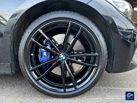 BMW G20 330e 잘못된 휠수리 이력 박리 후 블랙유광 휠도색 / 용인 처인구
