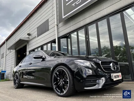 벤츠 E53 AMG 휠수리 후 매트 블랙 실버 투톤 휠도색 / 용인 처인구