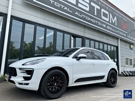 포르쉐 마칸 GTS 휠수리 후 젯블랙 휠도색 / 용인 처인구