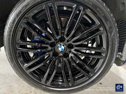 BMW G30 530i 664M 휠수리 후 블랙유광 휠도색 / 용인 처인구