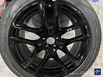 Mercedes-AMG GLE53 휠수리 후 블랙유광 휠도색 / 용인 처인구