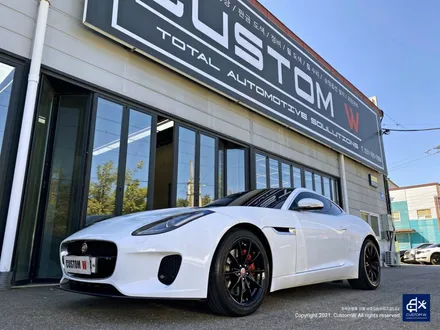 재규어 F타입(F-TYPE) 휠수리 후 블랙유광 휠도색 / 용인 처인구