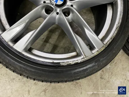 BMW 640d 휠수리 후 블랙유광 휠도색 + 레드 캘리퍼 도색 / 용인 처인구