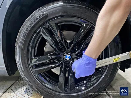 BMW X1 교환휠 블랙유광 휠도색 / 용인 처인구