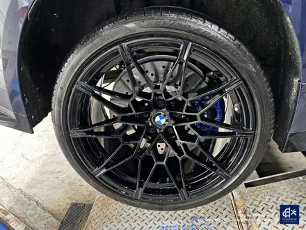 BMW M4 컴페티션 826M 휠수리 후 블랙유광 휠도색 / 용인 처인구