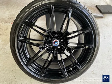 BMW G80 M3 블랙유광 휠도색 + 애시드 그린 캘리퍼 도색 / 용인 처인구
