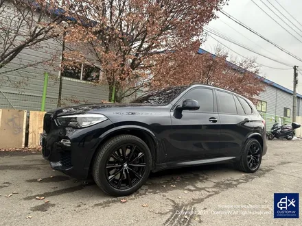 BMW G05 X5 740M 20인치 휠 상처 수리 후, 유광 블랙 휠도색 / 용인 처인구