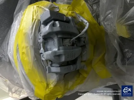 와_! 이게 플렉스다_! 전기차 럭셔리 세단 BMW I7 블루 캘리퍼 도색 고객과의 소통을 중요시하는 커스텀 W (feat. 훈훈한 카톡 내용 캡처 ) / 용인 처인구