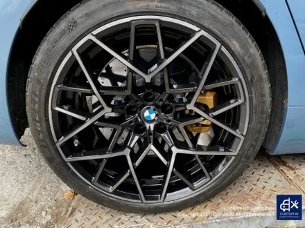 난이도가 높은  BMW M8  그란 쿠페 컴페티션 813M 휠 상처 수리 후, 다이아몬드 커팅 휠 복원 / 용인 처인구