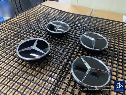 벤츠 GLE53AMG 휠 상처 수리 후, 블랙 유광 휠도색 / 용인 처인구