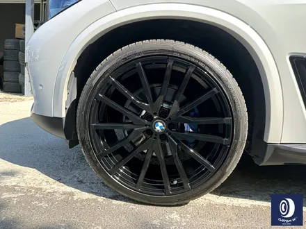 BMW G05 X5 22인치 742M 휠 상처 수리 후, 블랙유광 휠 복원 도색 / 재방문 / 용인 처인구