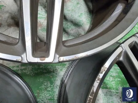 벤츠 W213 E300 AMG 라인 19인치 휠 상처 수리 후, 건메탈 그레이 휠 도색 / 용인 처인구