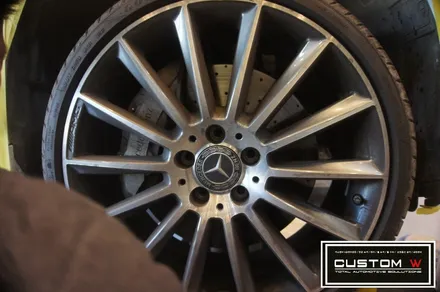 벤츠 C43AMG & E400쿠페 블랙유광 휠도색,캘리퍼도색.! / 용인 처인구