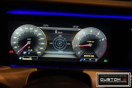 벤츠 W213, C238 E클래스 E200,E220D,E카브리올레,쿠페 와이드콕핏(와이드스크린) 노멀, AMG 계기반 레트로핏. / 용인 처인구