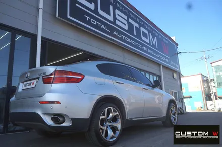 BMW X6 20인치 Y스포크 휠 상처 수리 후, 고스트 크롬 휠도색. / 용인 처인구