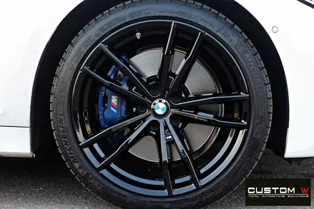 BMW G20 330i 블랙유광 휠도색 / 용인 처인구