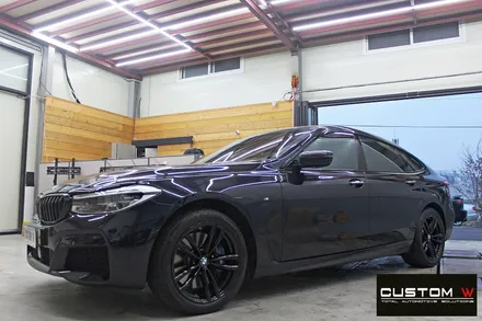 BMW 6GT 630d 19인치 블랙유광 휠도색 / 용인 처인구