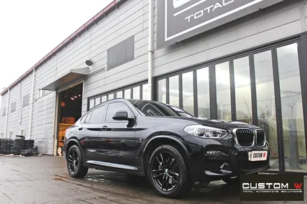BMW X4 19인치 휠 블랙유광 휠도색 / 용인 처인구