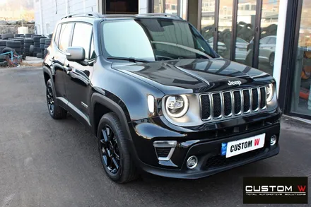 지프(JEEP) 레니게이드 블랙유광 휠도색 / 용인 처인구