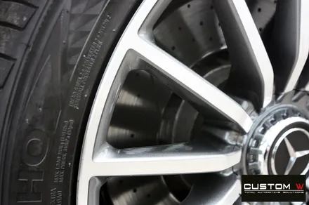 벤츠 GT43 AMG 휠 상처 수리 후 다이아몬드 컷팅 휠복원 / 용인 처인구