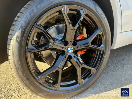 BMW G05 X5 블랙유광 휠도색 & 오렌지 캘리퍼 도색 / 용인 처인구