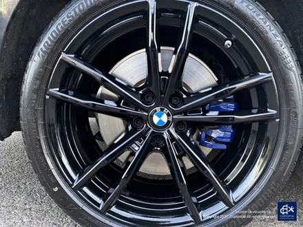 BMW G20 330e 잘못된 휠수리 이력 박리 후 블랙유광 휠도색 / 용인 처인구
