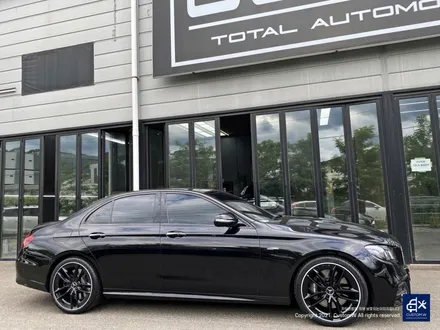 벤츠 E53 AMG 휠수리 후 매트 블랙 실버 투톤 휠도색 / 용인 처인구