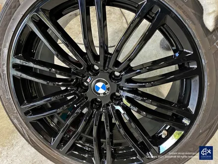 BMW G30 530e 664M 휠수리 후 블랙유광 휠도색 / 용인 처인구