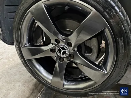 벤츠 C220d 휠수리 후 고스트 크롬 휠도색 / 용인 처인구