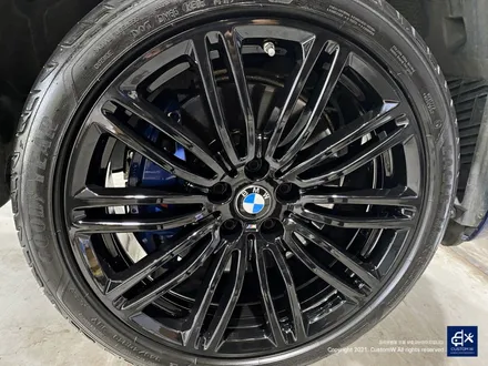 BMW G30 530i 664M 휠수리 후 블랙유광 휠도색 / 용인 처인구