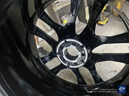 벤츠 GLE53 AMG 쿠페 블랙유광 휠도색 + 레드 캘리퍼 도색 / 용인 처인구