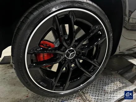 벤츠 E53 AMG 블랙 실버 투톤 유광 휠도색 / 용인 처인구