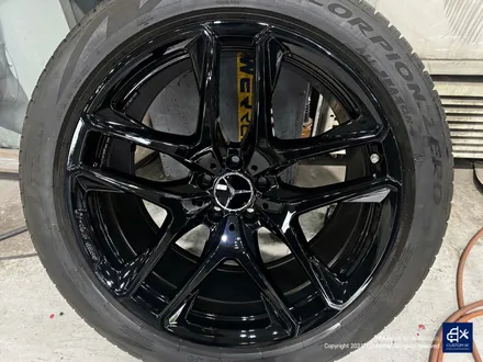 Mercedes-AMG GLE53 휠수리 후 블랙유광 휠도색 / 용인 처인구