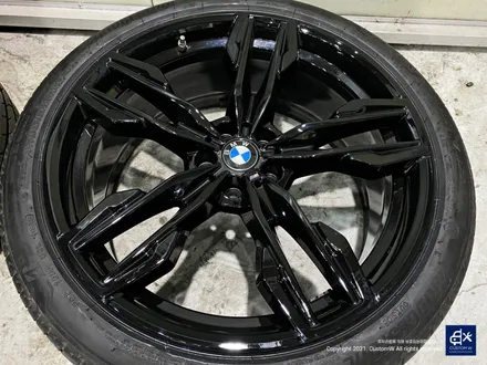 BMW X4 M40i 휠수리 후 블랙유광 휠도색 + 레드 캘리퍼 도색 / 용인 처인구
