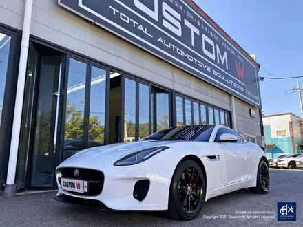 재규어 F타입(F-TYPE) 휠수리 후 블랙유광 휠도색 / 용인 처인구