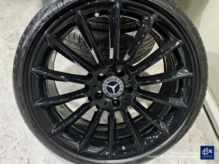 벤츠 CLS450 20인치 마차휠 블랙유광 휠도색 / 용인 처인구