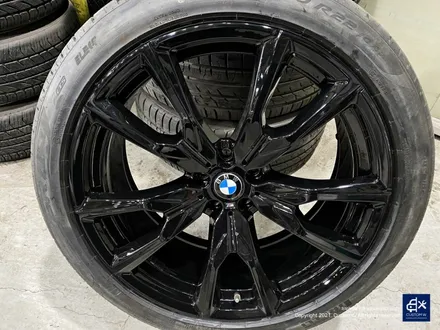 BMW X7 휠수리 후 블랙유광 휠도색 / 용인 처인구