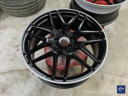 벤츠 S63 AMG 쿠페 휠수리 후 블랙 실버 투톤 무광 휠도색 / 용인 처인구