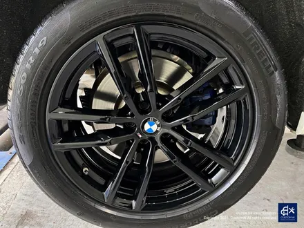 BMW X4 휠수리 후 블랙유광 휠도색 / 용인 처인구