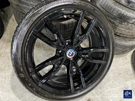 BMW G20 M340i 블랙유광 휠도색 + 실버 캘리퍼 도색 / 용인 처인구