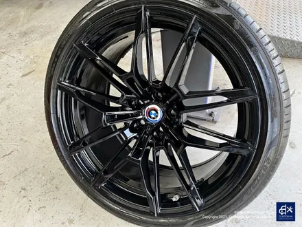 BMW G80 M3 블랙유광 휠도색 + 애시드 그린 캘리퍼 도색 / 용인 처인구