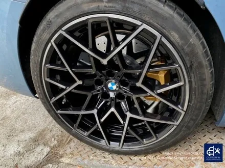 난이도가 높은  BMW M8  그란 쿠페 컴페티션 813M 휠 상처 수리 후, 다이아몬드 커팅 휠 복원 / 용인 처인구