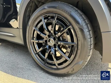 벤츠 GLB35 AMG 하이그로시 블랙 (유광 블랙) 휠 도색 작업으로 확 달라진 느낌 적인 느낌?! / 용인 처인구