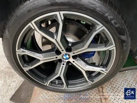 BMW G06 X6 30D 21인치 741M 휠 상처 수리 후, 다이아몬드 커팅 휠 복원 / 용인 처인구