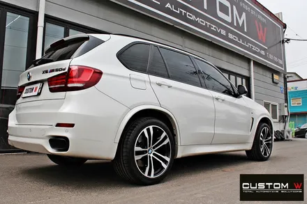 BMW X5 M50d 휠 상처 수리 블랙폴리시 복원 / 용인 처인구
